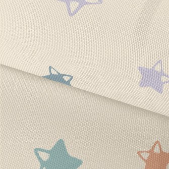 Small Colorful Stars Waterproof Oxford