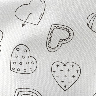 Simple Various Styles Love Waterproof Canvas
