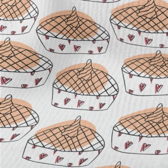 Simple Heart Pumpkin Pie Terry