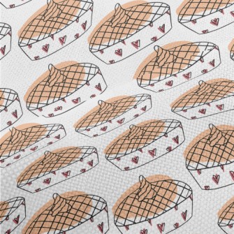 Simple Heart Pumpkin Pie Performance Linen