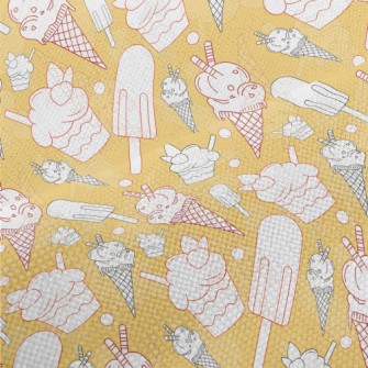 Simple Ice Cream Popsicles Performance Linen
