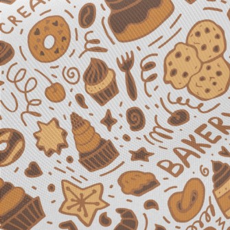 Coffee Dessert Cake Biscuits Twill