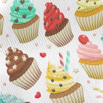 Cup Cakes Of Various Flavors Standard Corduroy