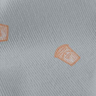 Hand Drawn Retro Mailbox Standard Corduroy