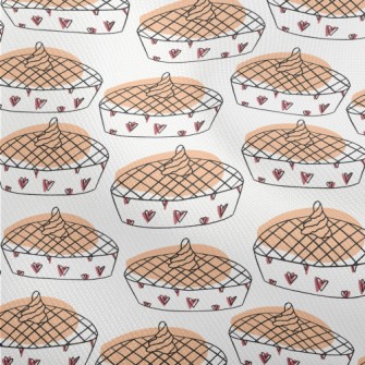 Simple Heart Pumpkin Pie Dobby