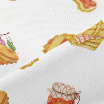 Hand Drawn Fruit Basket And Ja Piqué