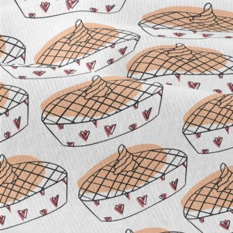 Simple Heart Pumpkin Pie Modern Jersey