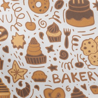 Coffee Dessert Cake Biscuits Pongee