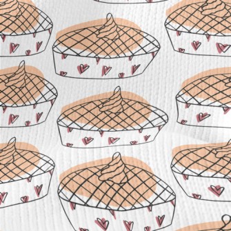 Simple Heart Pumpkin Pie Stretch Jersey