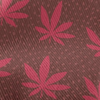 Evil Marijuana Leaf Standard Corduroy