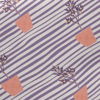 Wenqing Small Potted Plant Twill