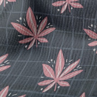 Bright Marijuana Leaves Terry