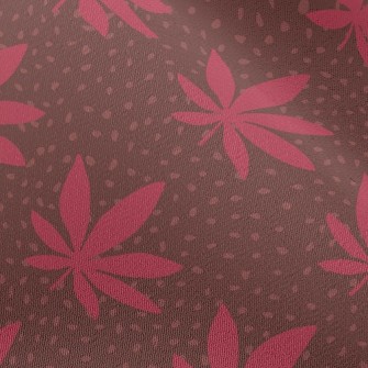 Evil Marijuana Leaf Chiffon