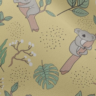 Cute Tree Hugging Koala Chiffon