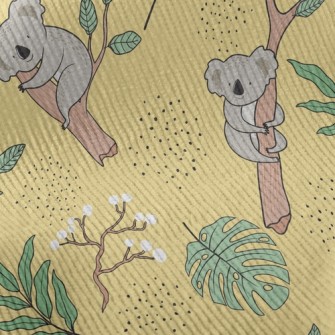 Cute Tree Hugging Koala Standard Corduroy