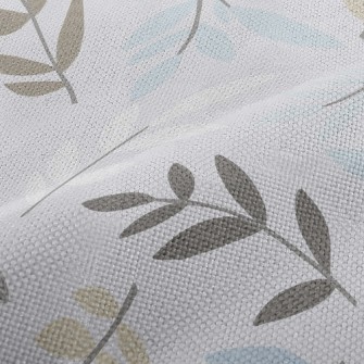 Pastel Colored Leaves Performance Linen