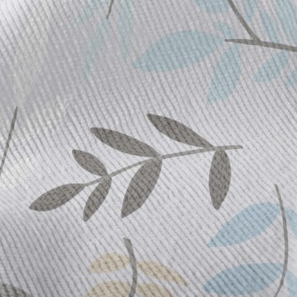 Pastel Colored Leaves Standard Corduroy