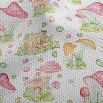 Watercolor Fairy Tale Big Mush Athletic Mesh Flat Back