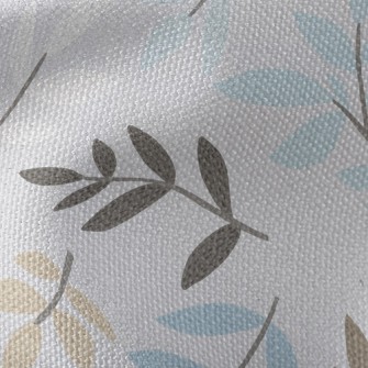 Pastel Colored Leaves Waterproof Canvas