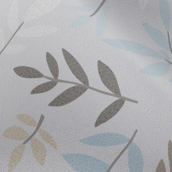 Pastel Colored Leaves Chiffon