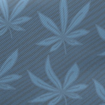Psychedelic Marijuana Leaves Twill