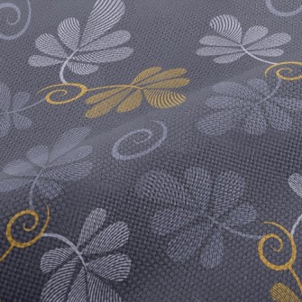 Psychedelic Lines Leaves Performance Linen