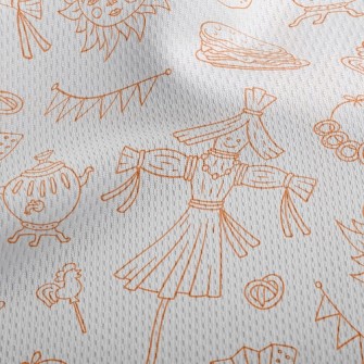 Hard Work Scarecrow Athletic Mesh Flat Back