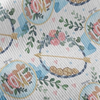 Love Decorative Wreath Standard Corduroy