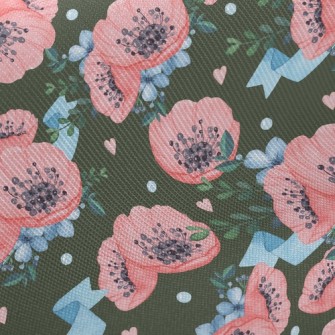 Huge Simple Flowers Twill