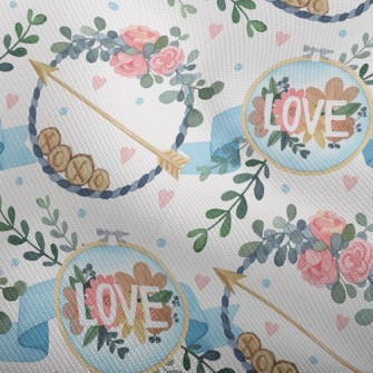 Love Decorative Wreath Dobby
