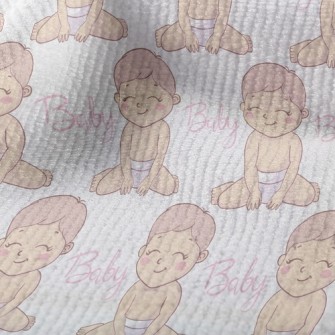 Smiling Cute Baby Terry