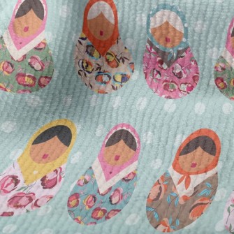 Colorful Russian Doll Terry