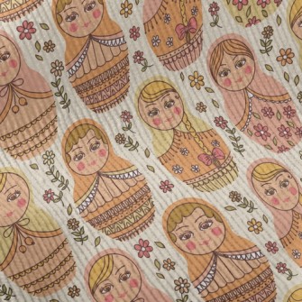 Cute Russian Doll Standard Corduroy