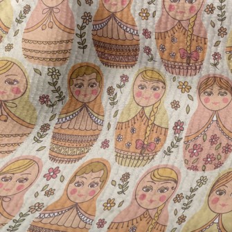 Cute Russian Doll Terry