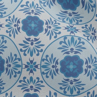 Cool And Generous Flowers Chiffon