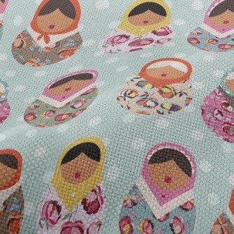 Colorful Russian Doll Performance Linen
