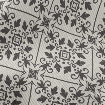Elegant And Understated Damask Standard Corduroy