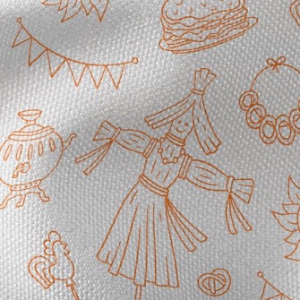 Hard Work Scarecrow Waterproof Canvas