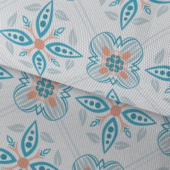 Artistic Damask Waterproof Oxford