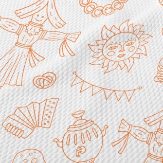 Hard Work Scarecrow Birdseye Piqué