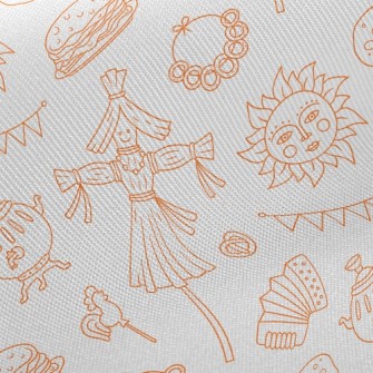 Hard Work Scarecrow Twill