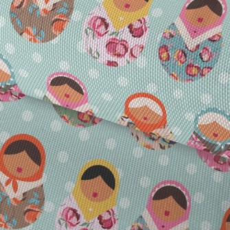 Colorful Russian Doll Waterproof Oxford