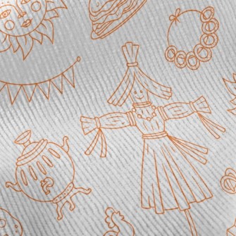 Hard Work Scarecrow Standard Corduroy