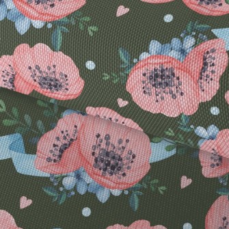 Huge Simple Flowers Waterproof Oxford