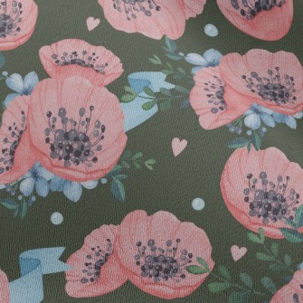 Huge Simple Flowers Chiffon