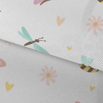 Colorful Insect Kingdom Waterproof Oxford