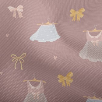 Cute Girl Dress Dobby