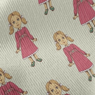 Girl With Twin Tails Standard Corduroy