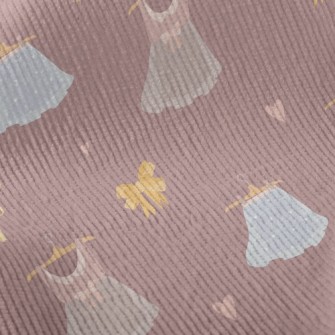 Cute Girl Dress Standard Corduroy