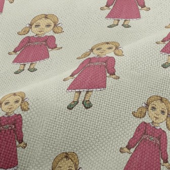 Girl With Twin Tails Performance Linen
